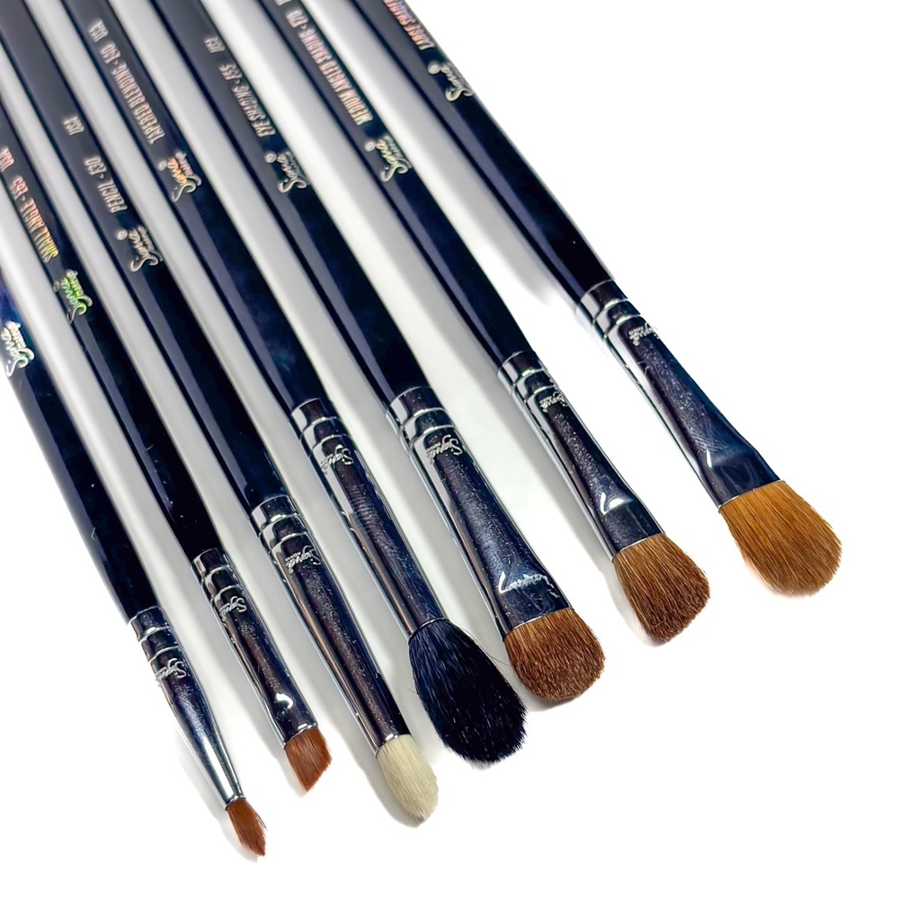 Sigma Beauty 7-piece Eye Brush Set - Essential Collection of Eye Makeup Brushes